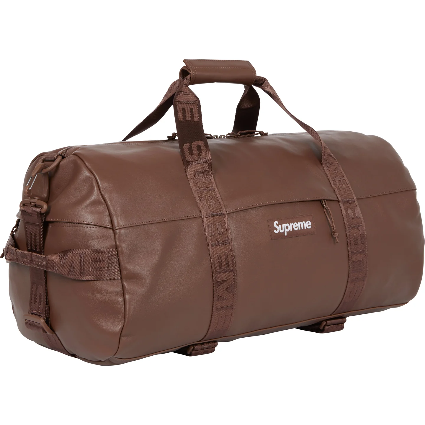 Supreme Leather Duffle Bag