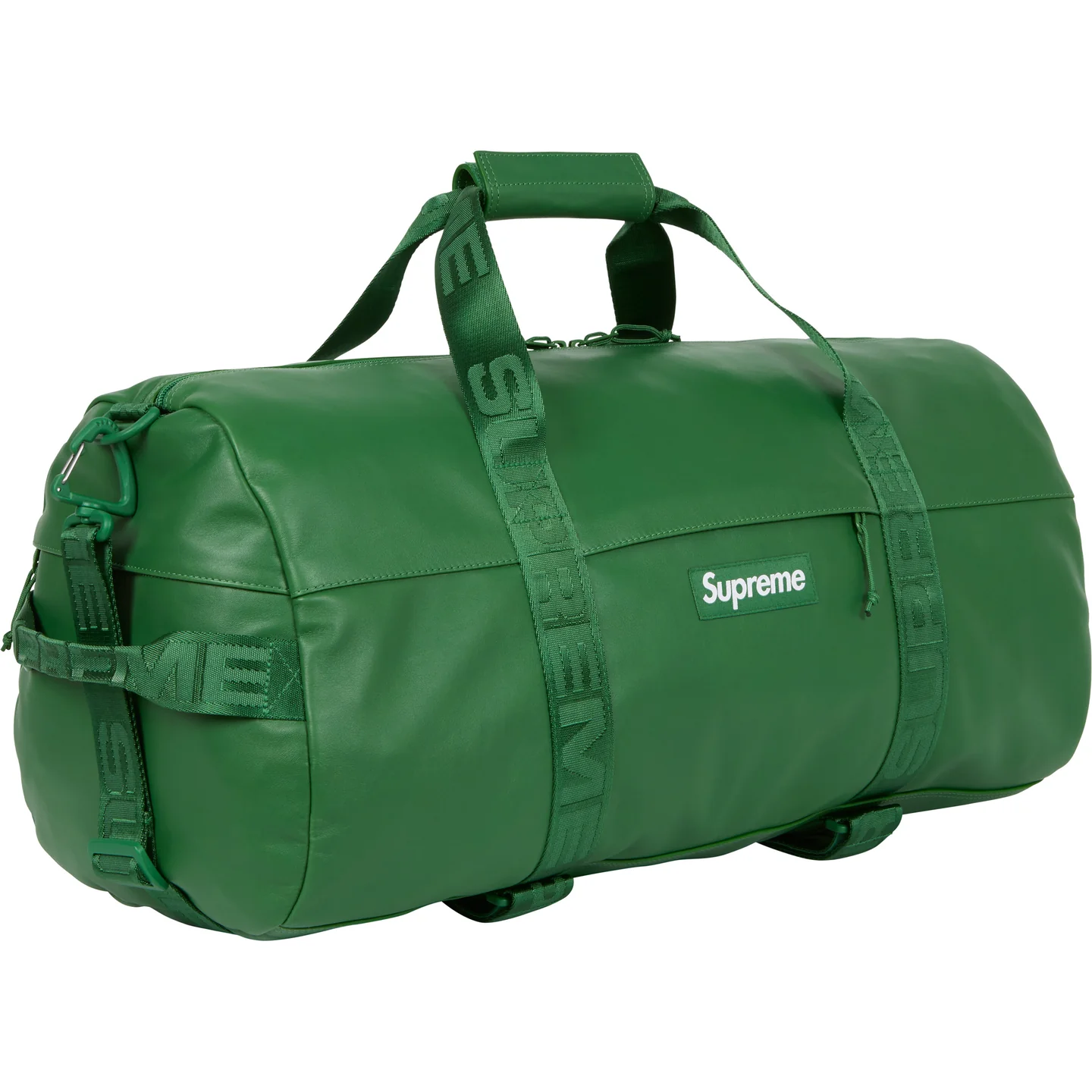 Supreme Leather Duffle Bag