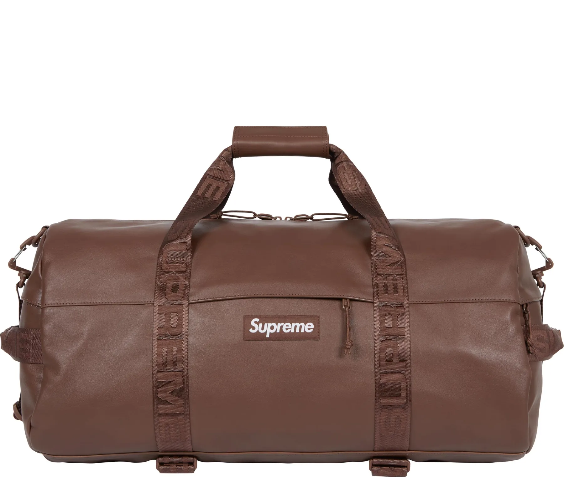 Supreme Leather Duffle Bag