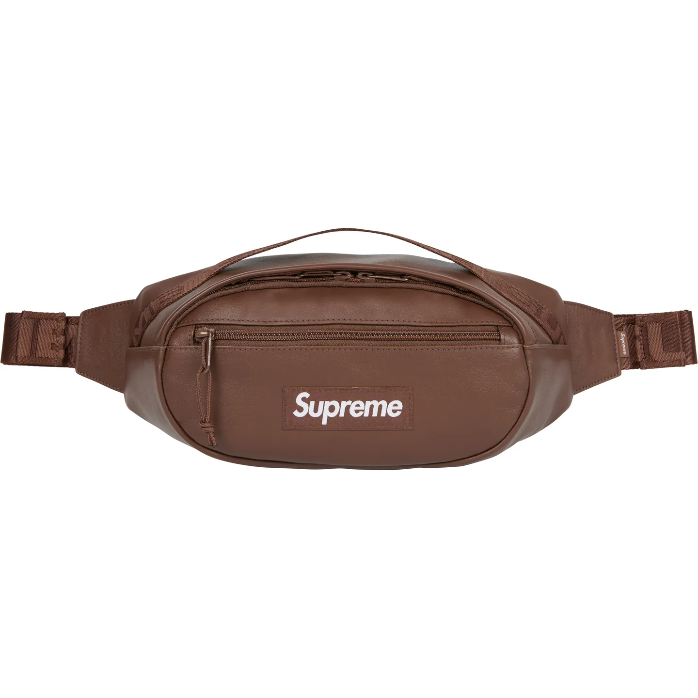 Supreme Leather Waist Bag