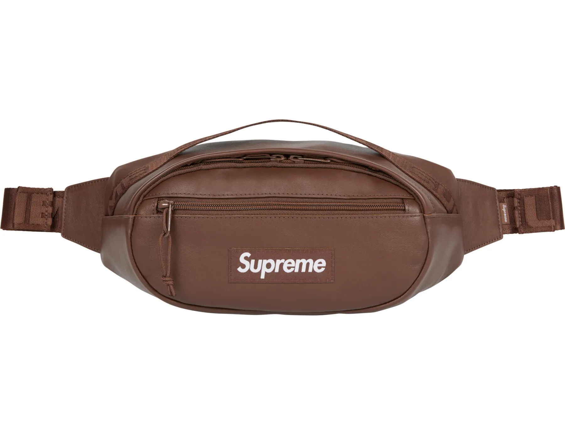 Supreme Leather Waist Bag