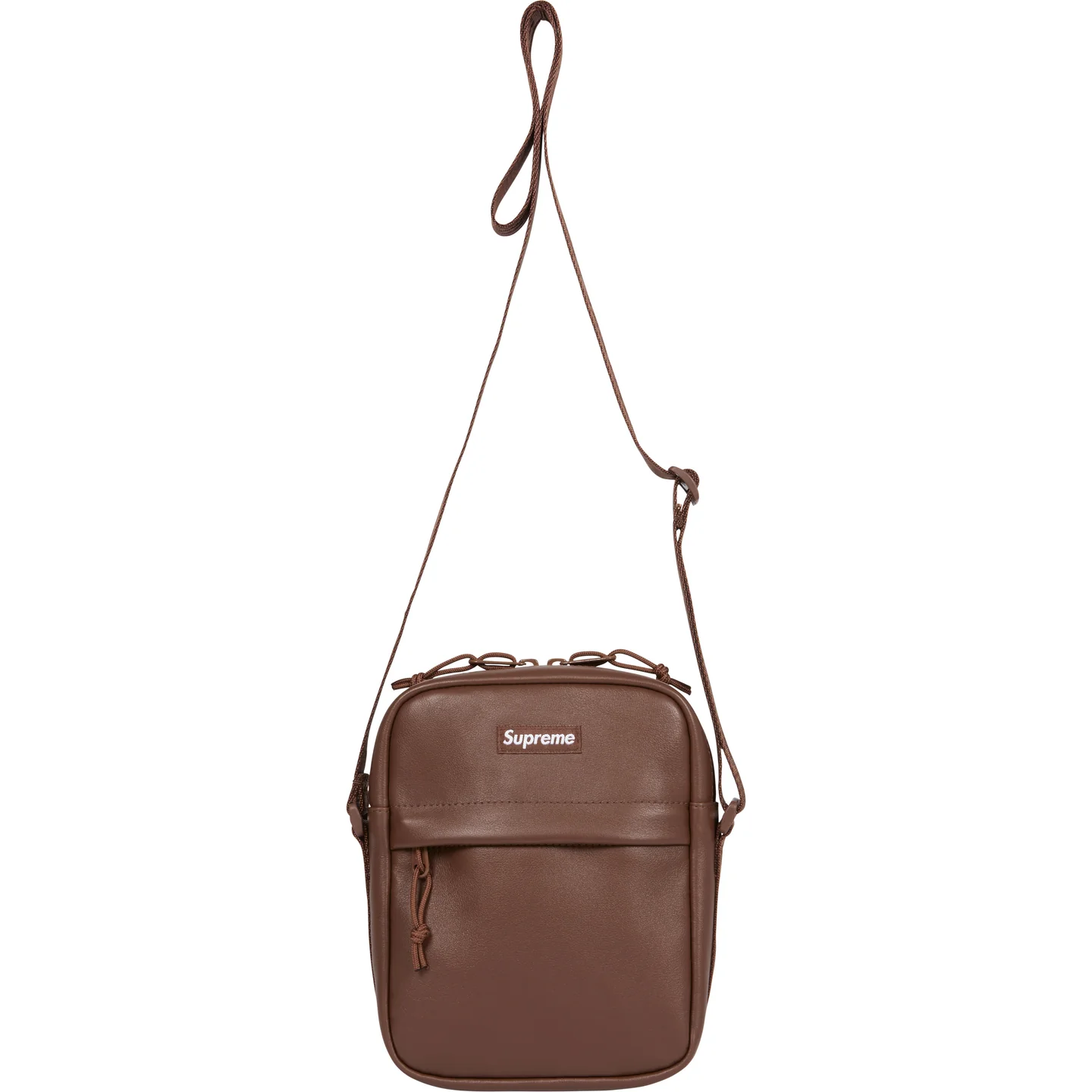 Supreme Leather Shoulder Bag