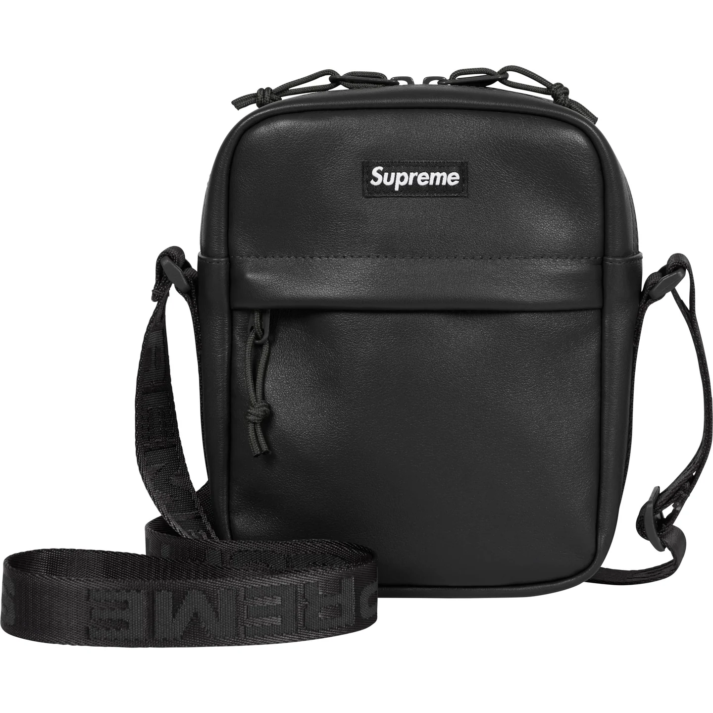 Supreme Leather Shoulder Bag