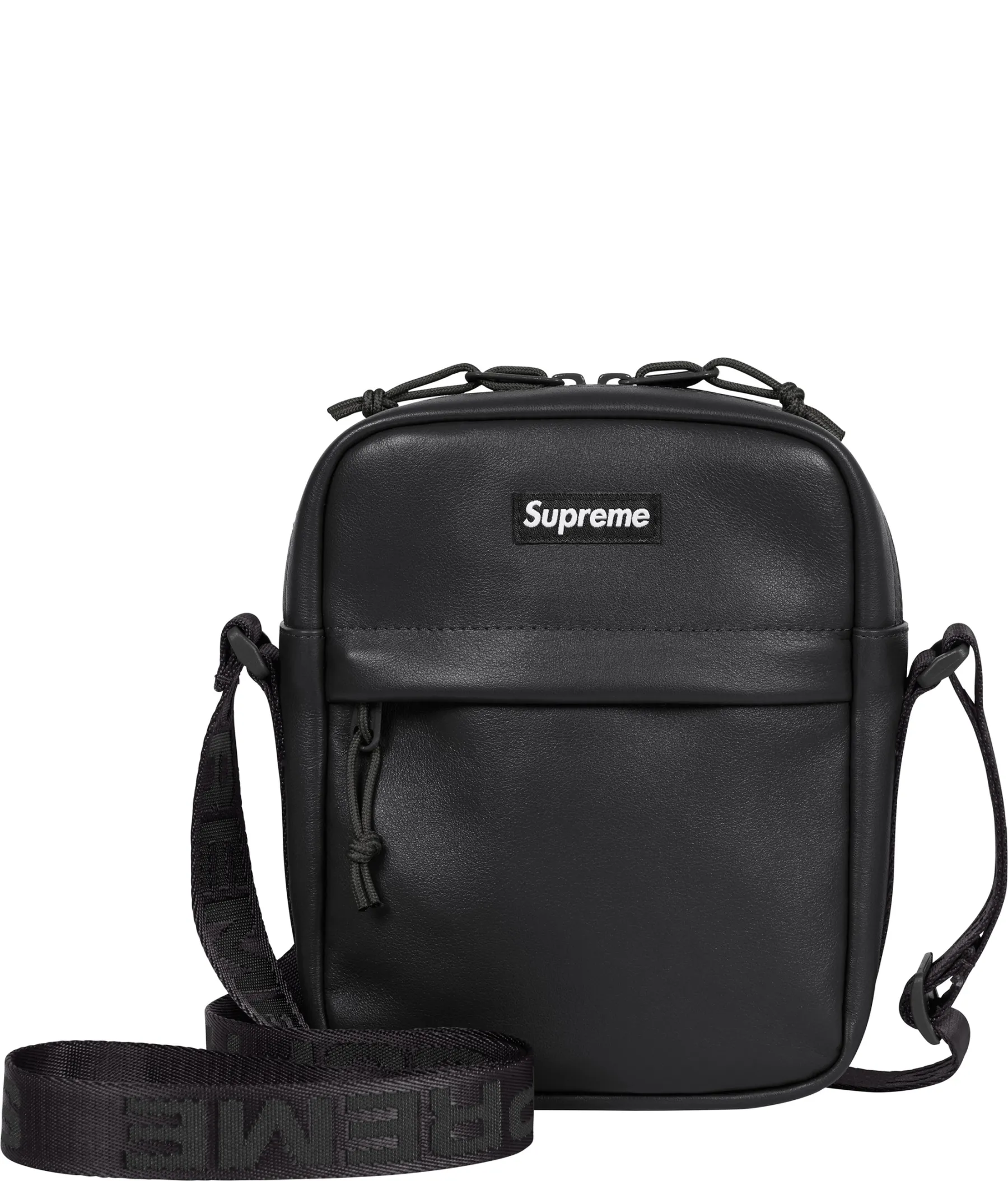 Supreme Leather Shoulder Bag