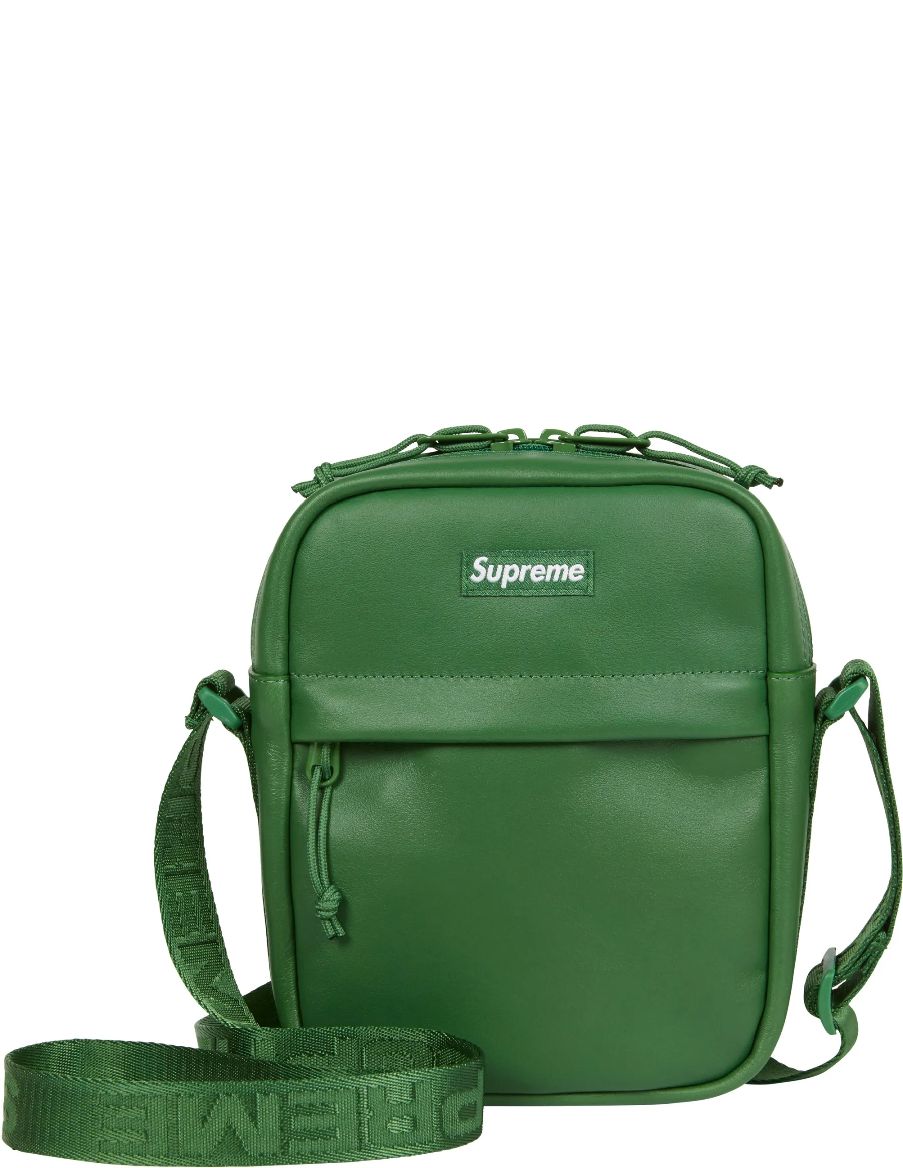 Supreme Leather Shoulder Bag