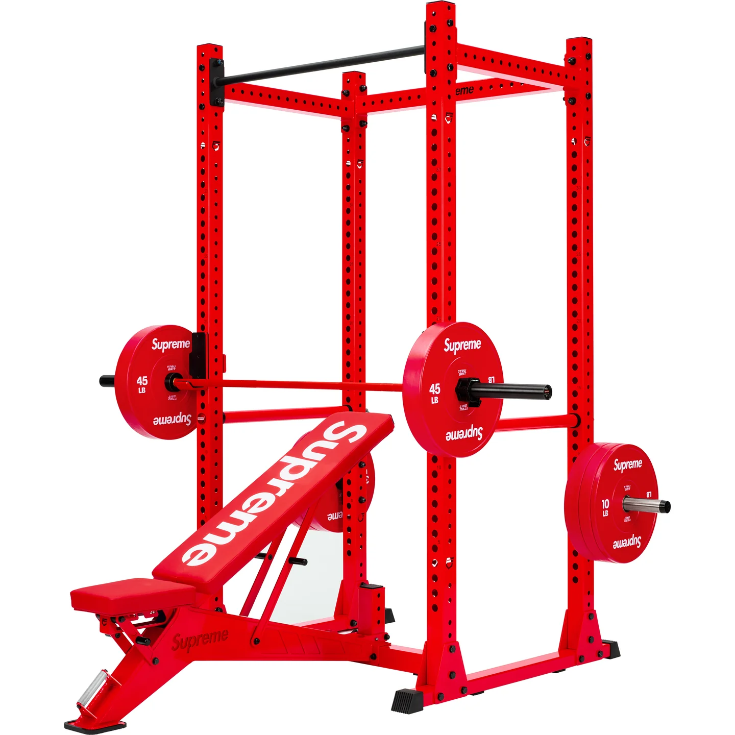 Supreme®/Tru Grit Power Rack Weight Set