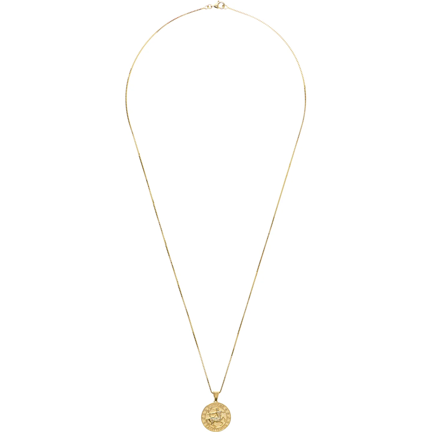 Supreme®/Jacob&Co 14K Gold Zodiac Pendant