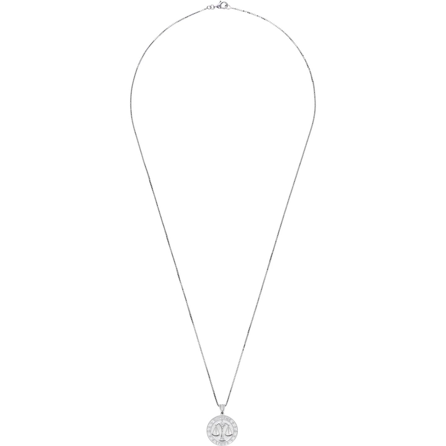 Supreme®/Jacob&Co Sterling Silver Zodiac Pendant