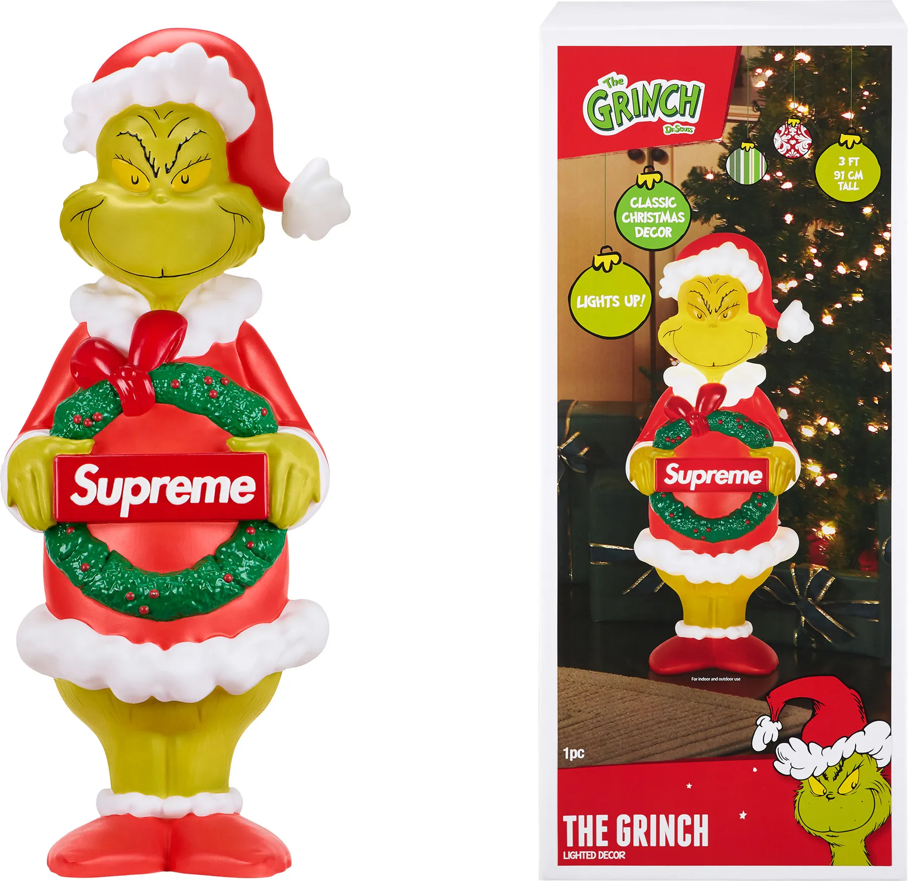 Supreme 3-Foot Grinch 