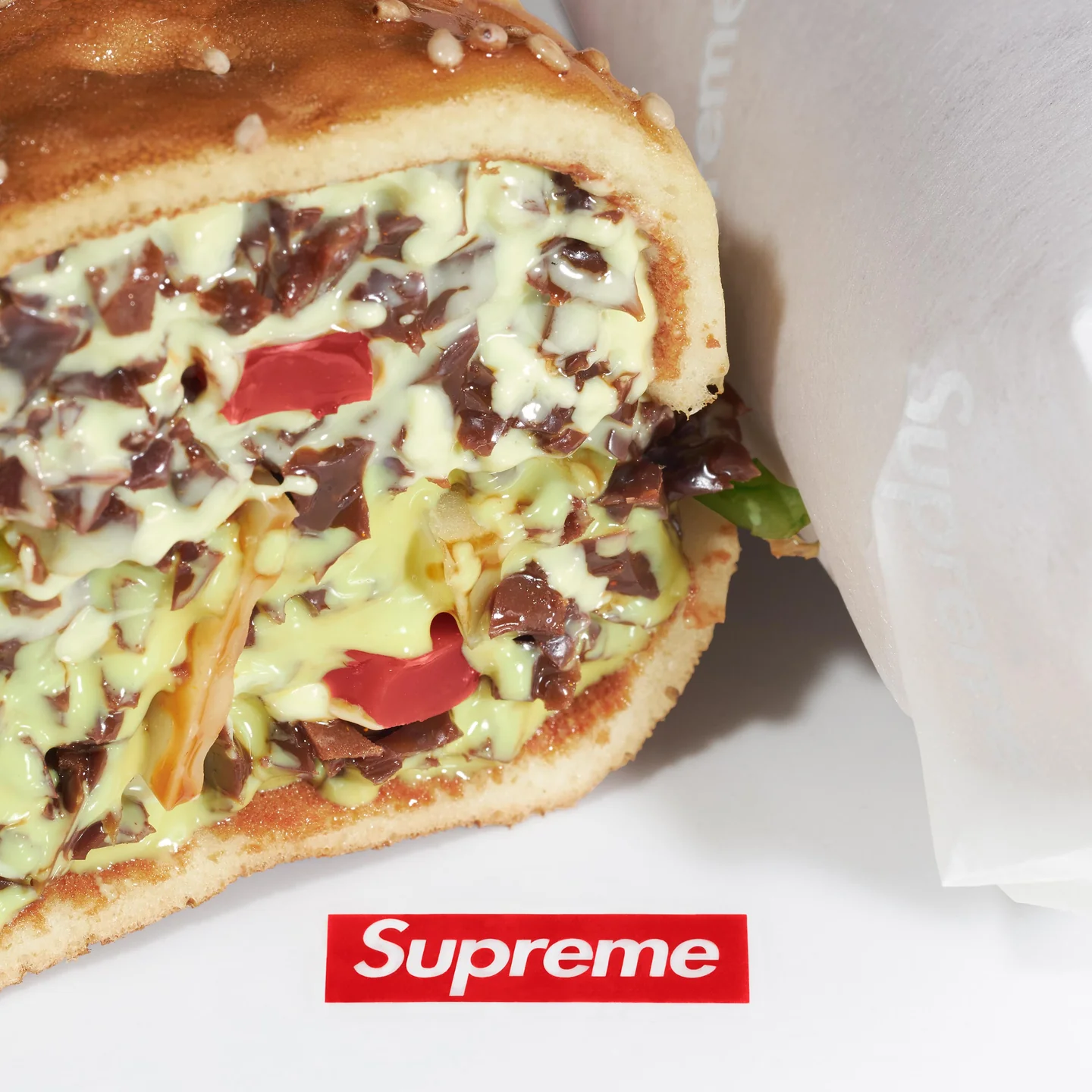 Supreme Replica Chopped Cheese Sandwich