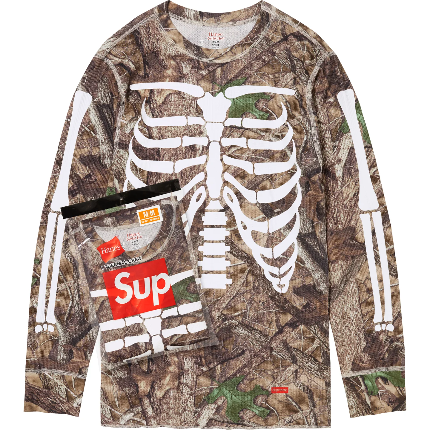 Supreme®/Hanes® Bones Thermal Crew (1 Pack)