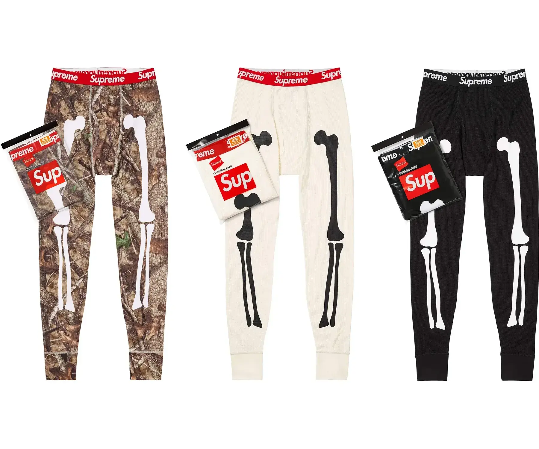 Supreme®/Hanes® Bones Thermal Pant (1 Pack) 