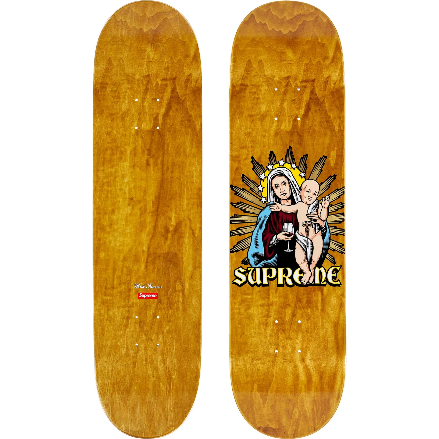 Supreme Blood And Body Skateboard