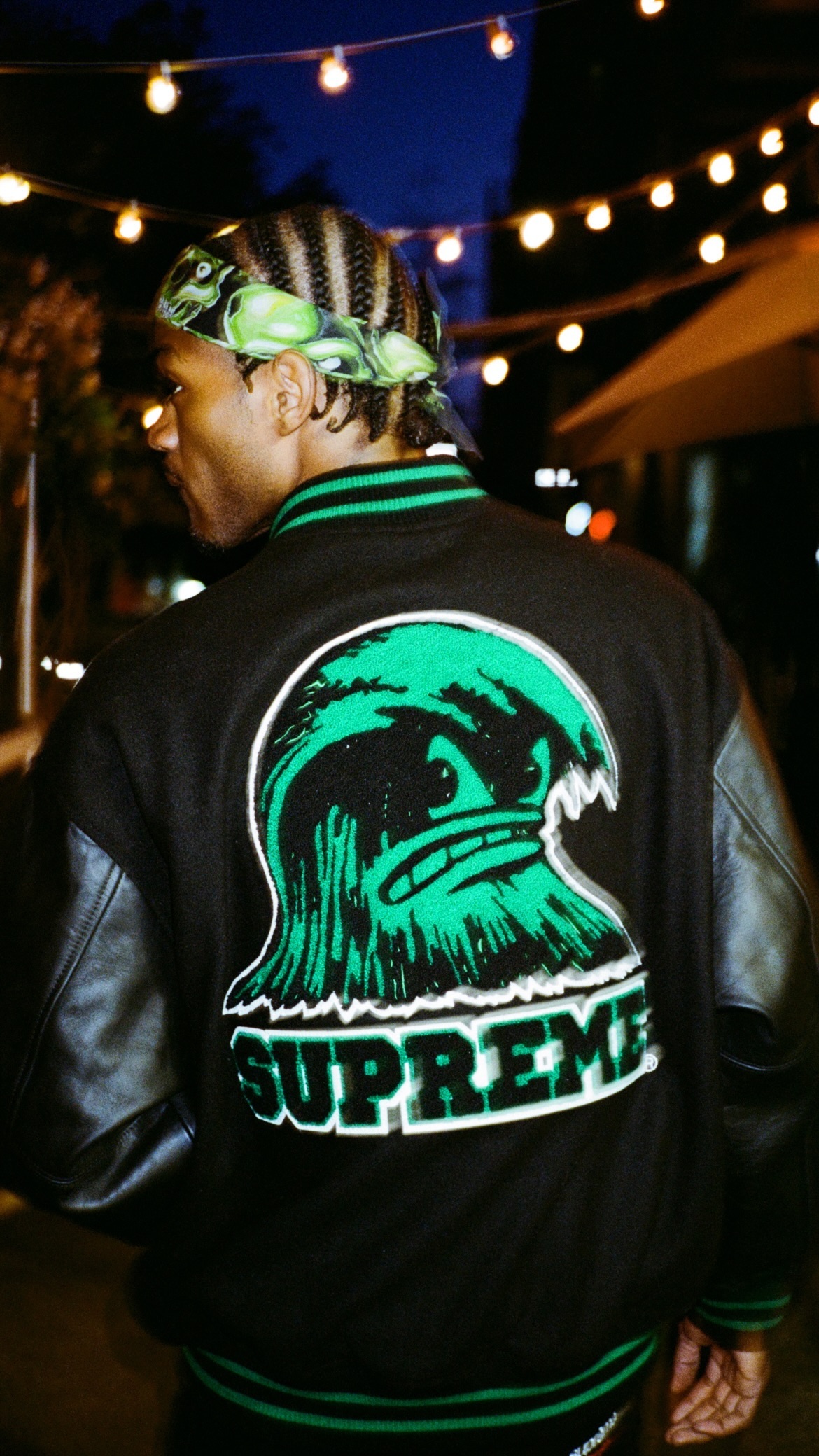 Wave Varsity Jacket | Supreme 24ss