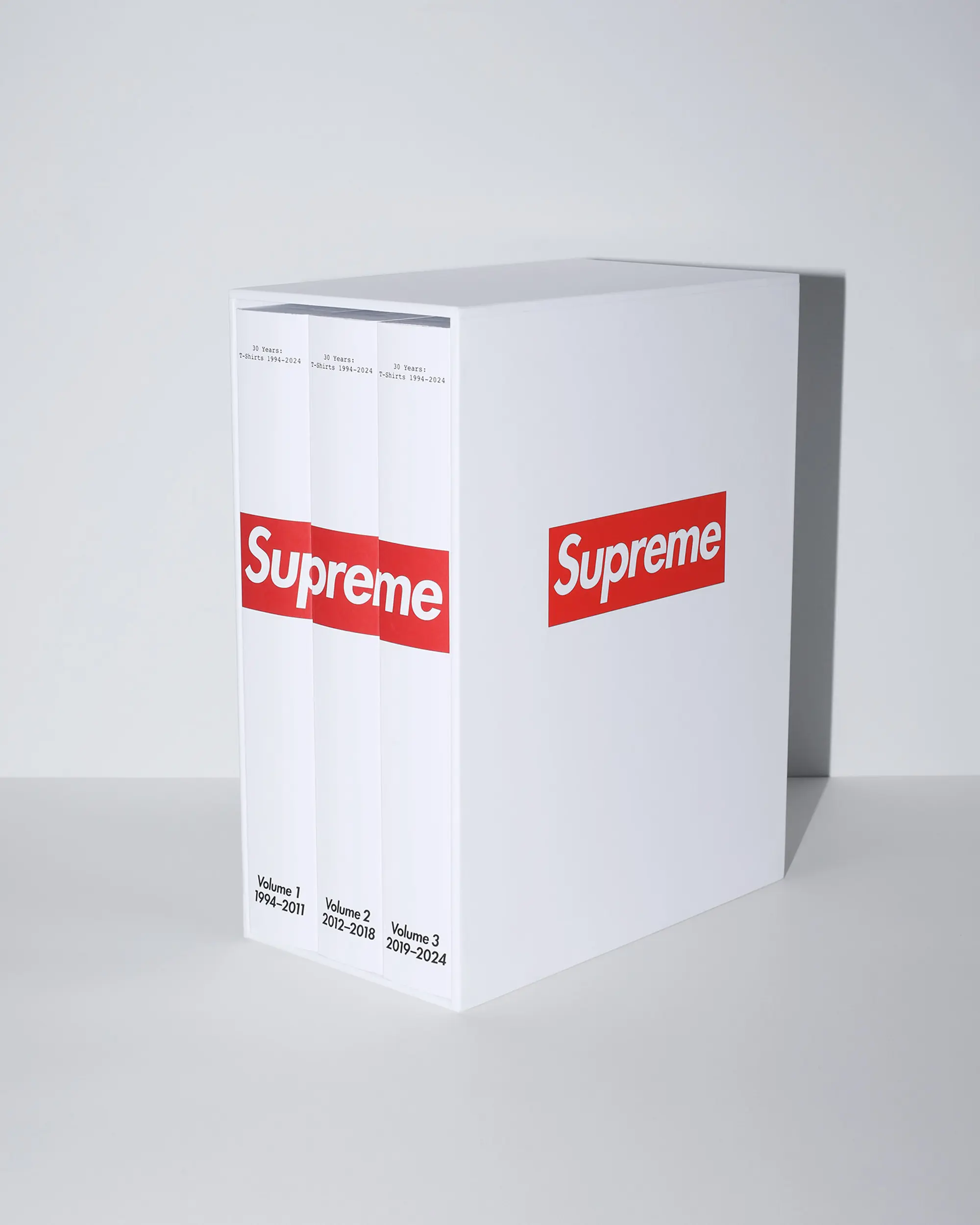 Supreme 30 Years: T-Shirts 1994-2024 Book (3-Volumes) | Supreme 24ss