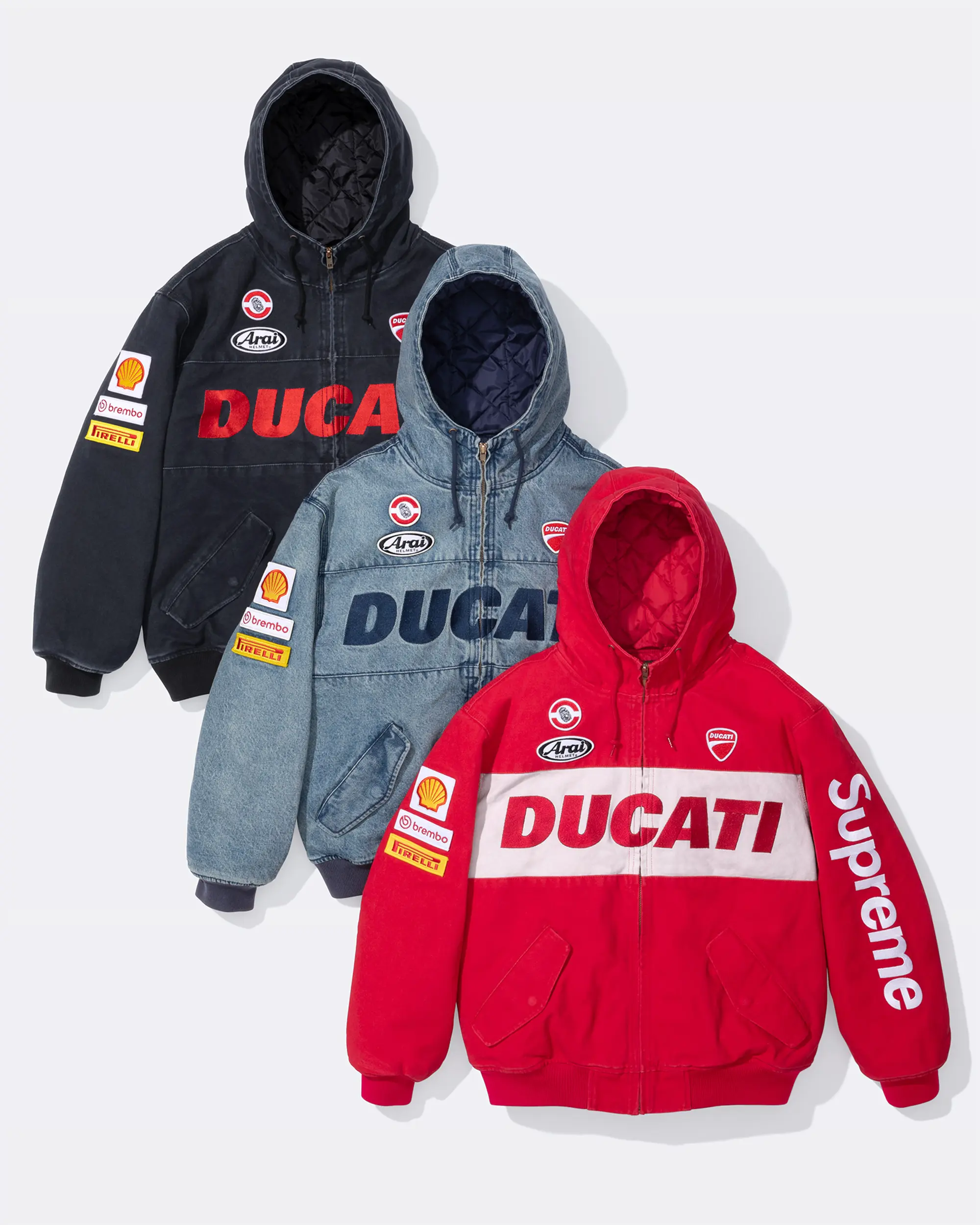 Supreme®/Ducati® Hooded Racing Jacket