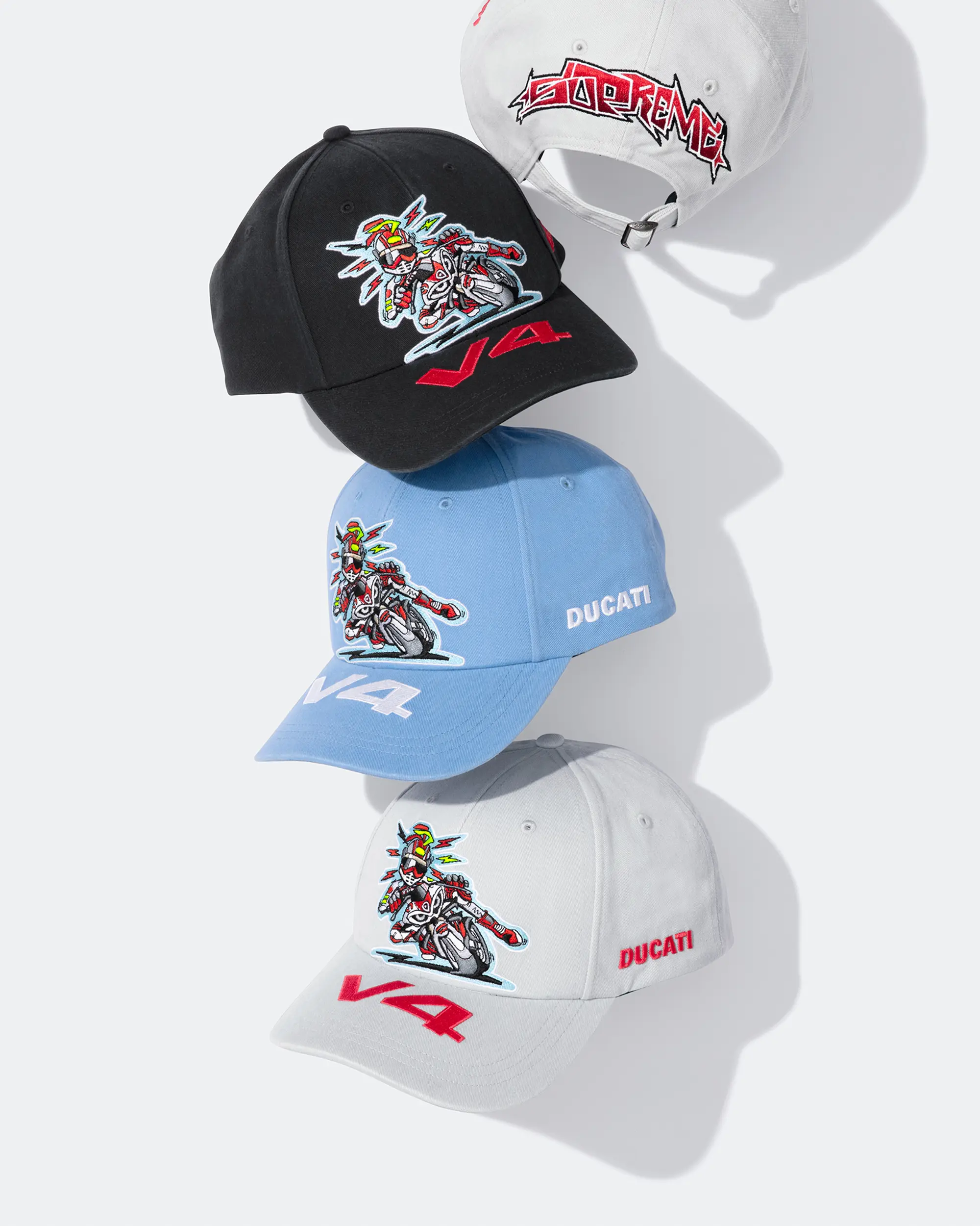 Supreme®/Ducati® 6-Panel Hat