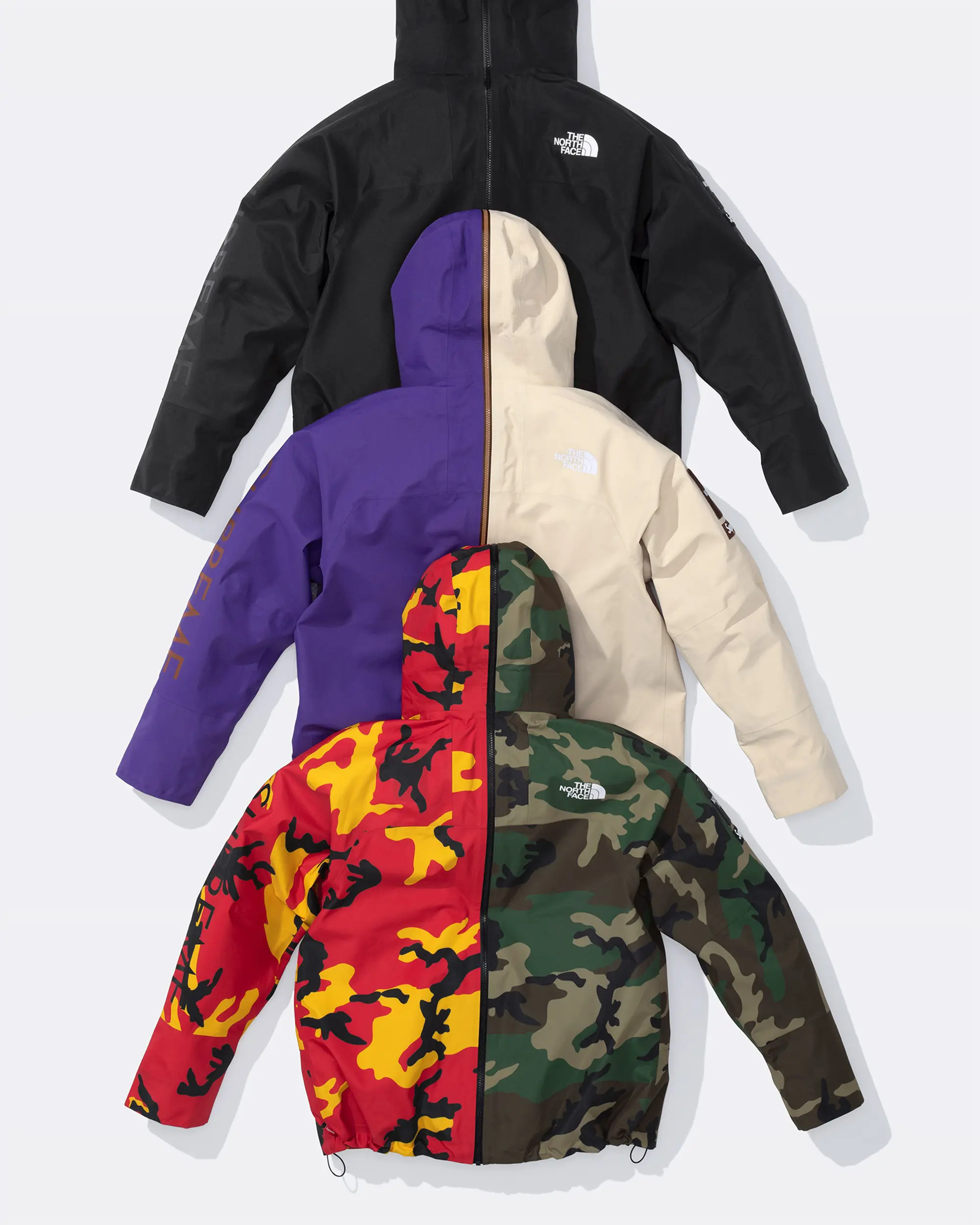 Supreme®/The North Face® Split Taped Seam Shell Jacket | Supreme 24ss