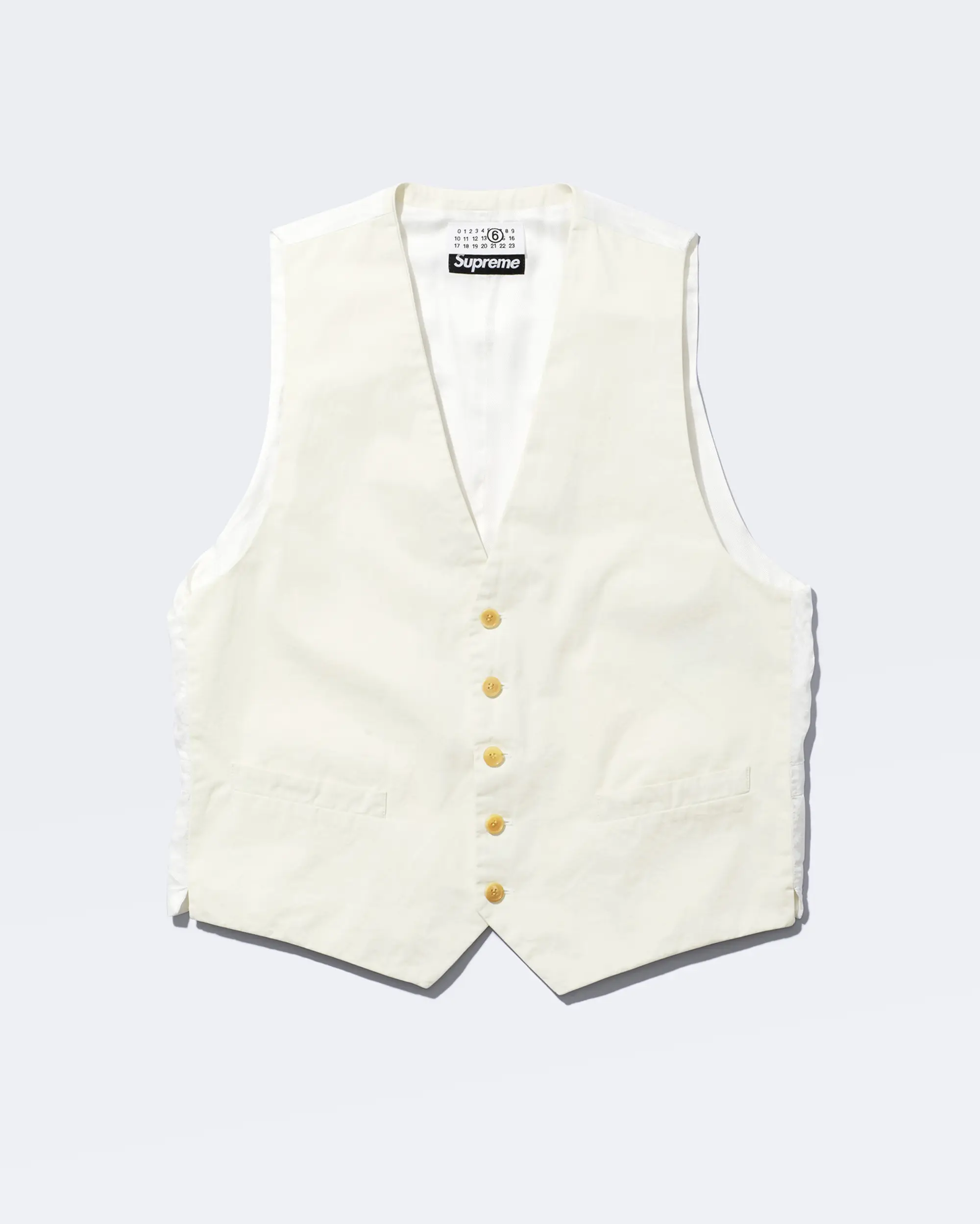 Supreme®/MM6 Maison Margiela Washed Cotton Suit Vest