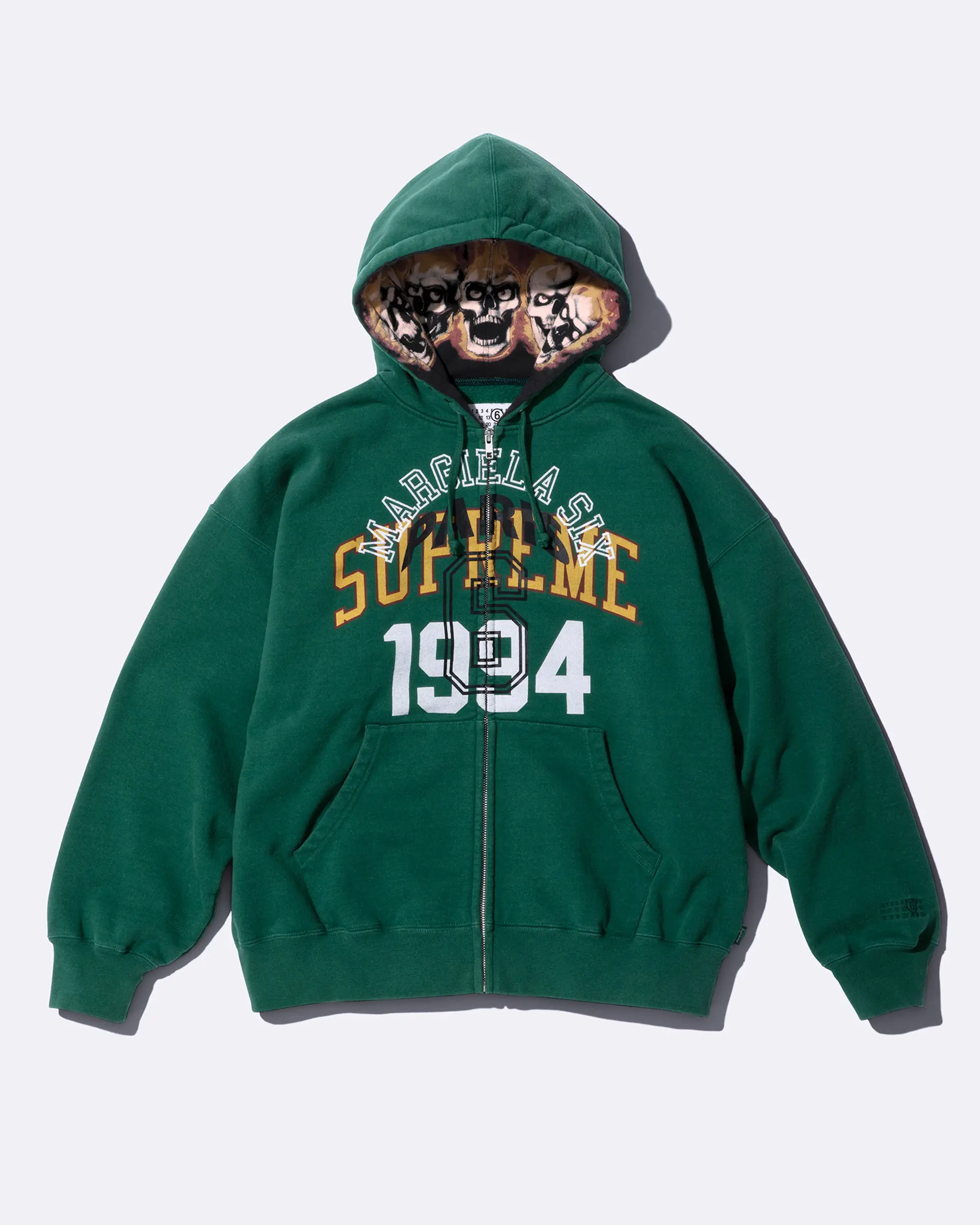 Supreme®/MM6 Maison Margiela Zip Up Hooded Sweatshirt | Supreme 24ss