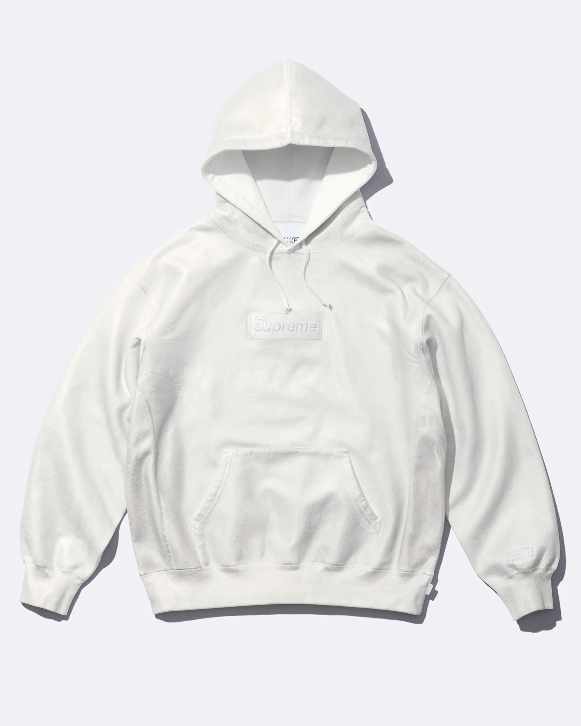 Supreme®/MM6 Maison Margiela Foil Box Logo Hooded Sweatshirt | Supreme 24ss