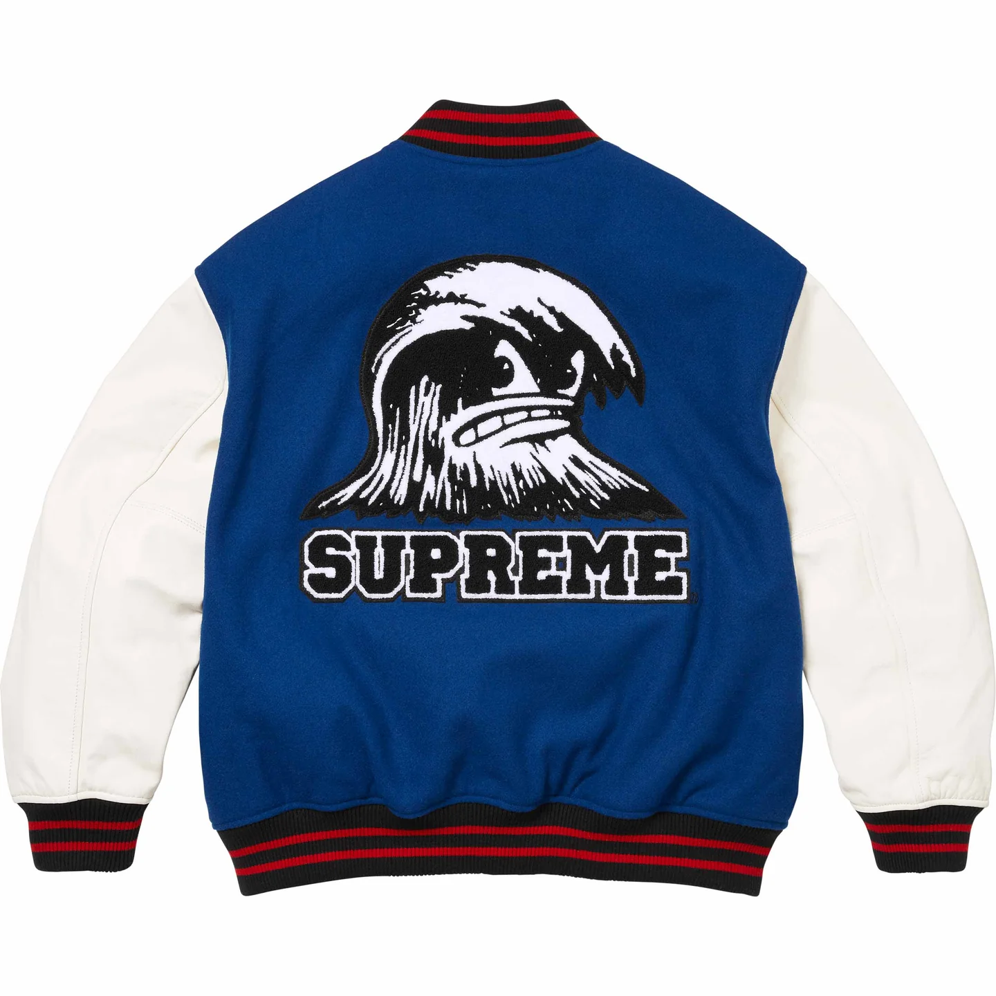 Supreme Wave Varsity Jacket