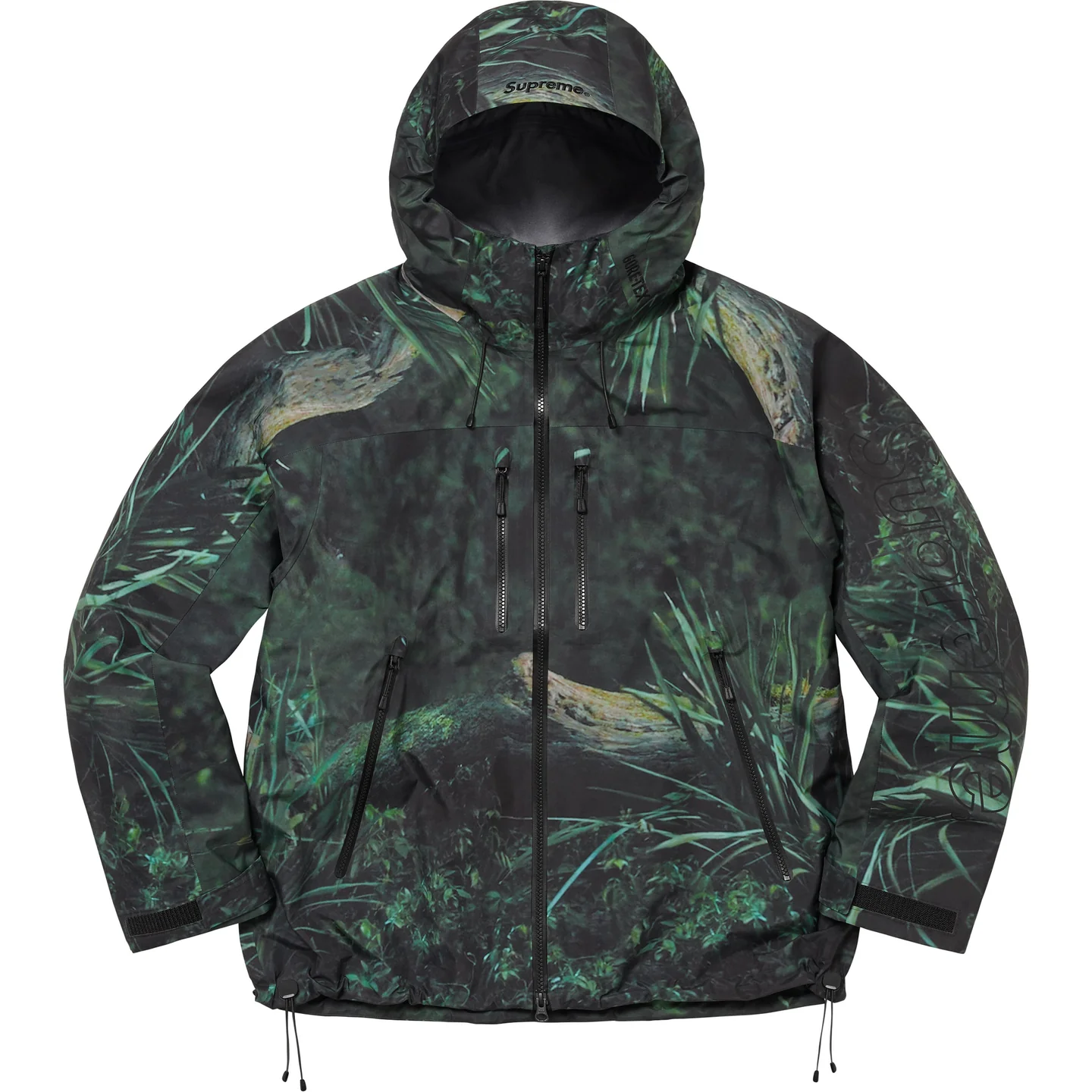 Supreme Taped Seam Shell Jacket 黒xl - メンズ