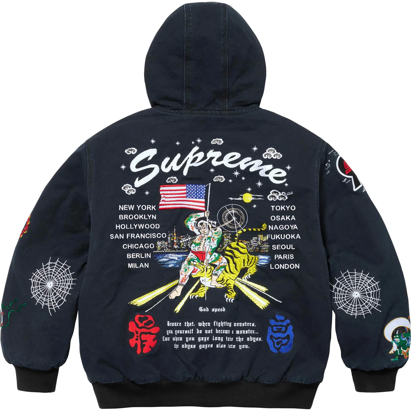 Supreme AOI Hooded Work Jacket