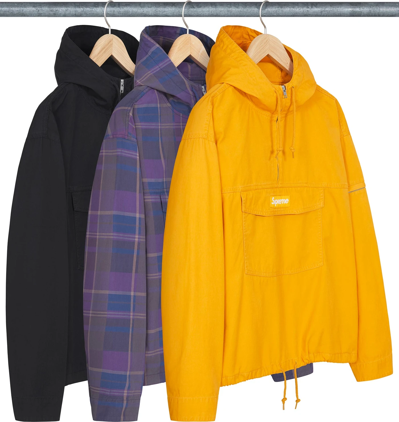 Supreme Cotton Utility Anorak Plaid XXL - 通販 - dhaka12.com