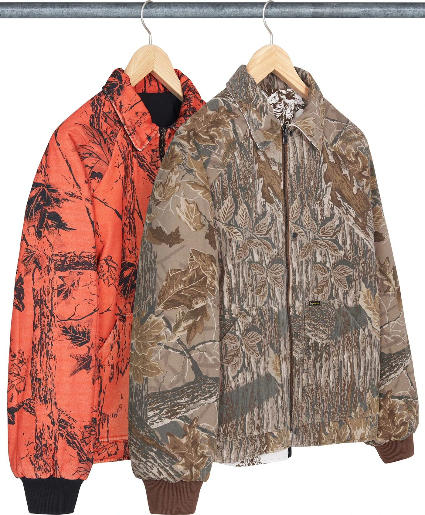 RealTree® Reversible Quilted Work Jacket | Supreme 24ss