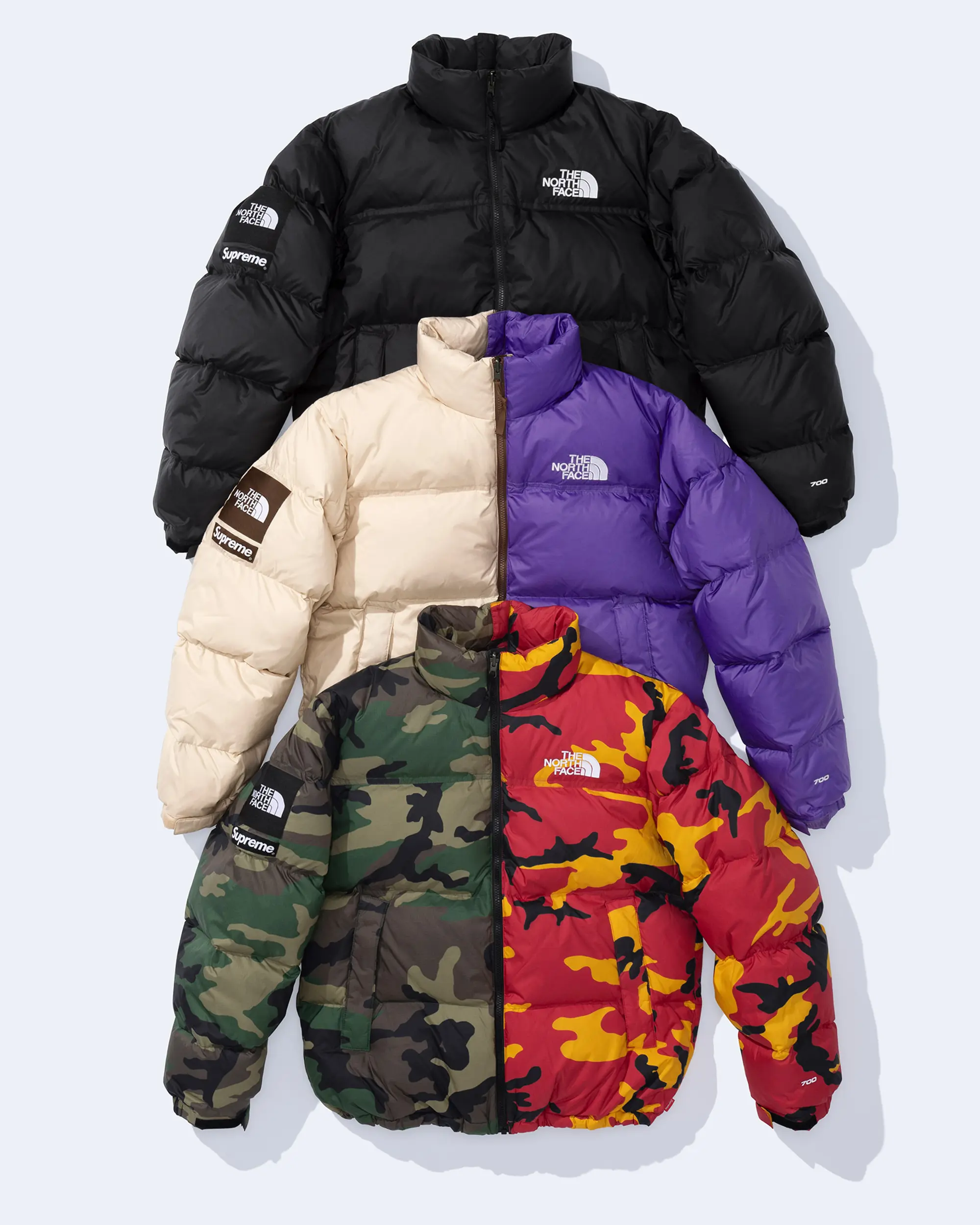 Supreme®/The North Face® Split Nuptse Jacket | Supreme 24ss