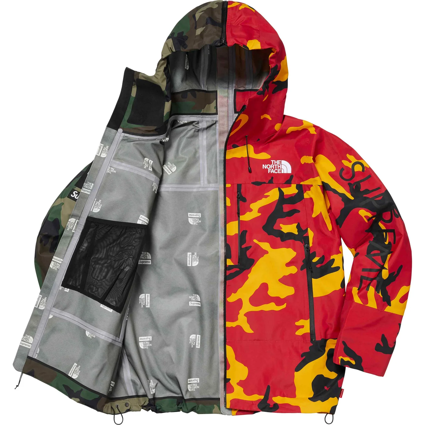 Supreme®/The North Face® Split Taped Seam Shell Jacket