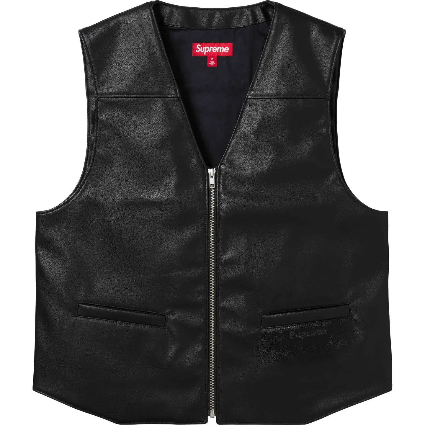 Supreme Supreme/Toy Machine Faux Leather Vest