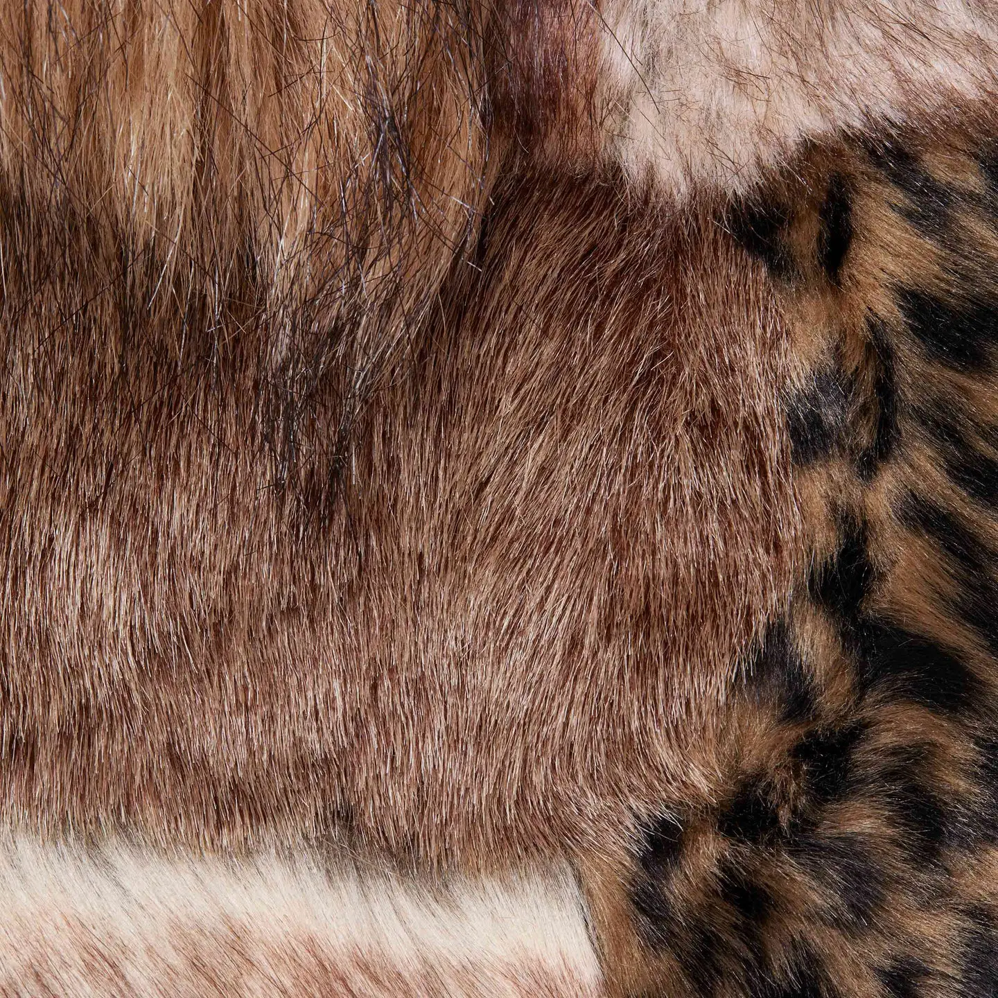 Supreme®/MM6 Maison Margiela Patchwork Faux Fur Coat