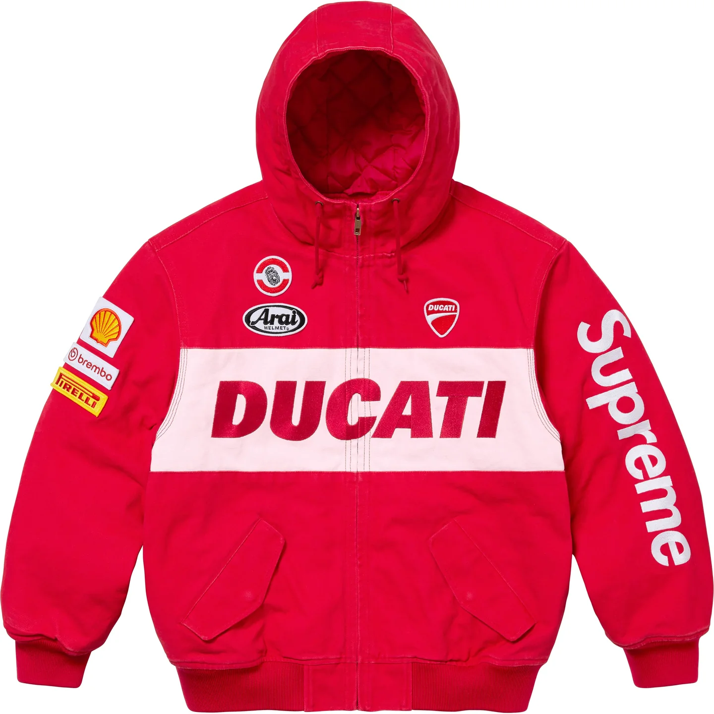 Supreme®/Ducati® Hooded Racing Jacket