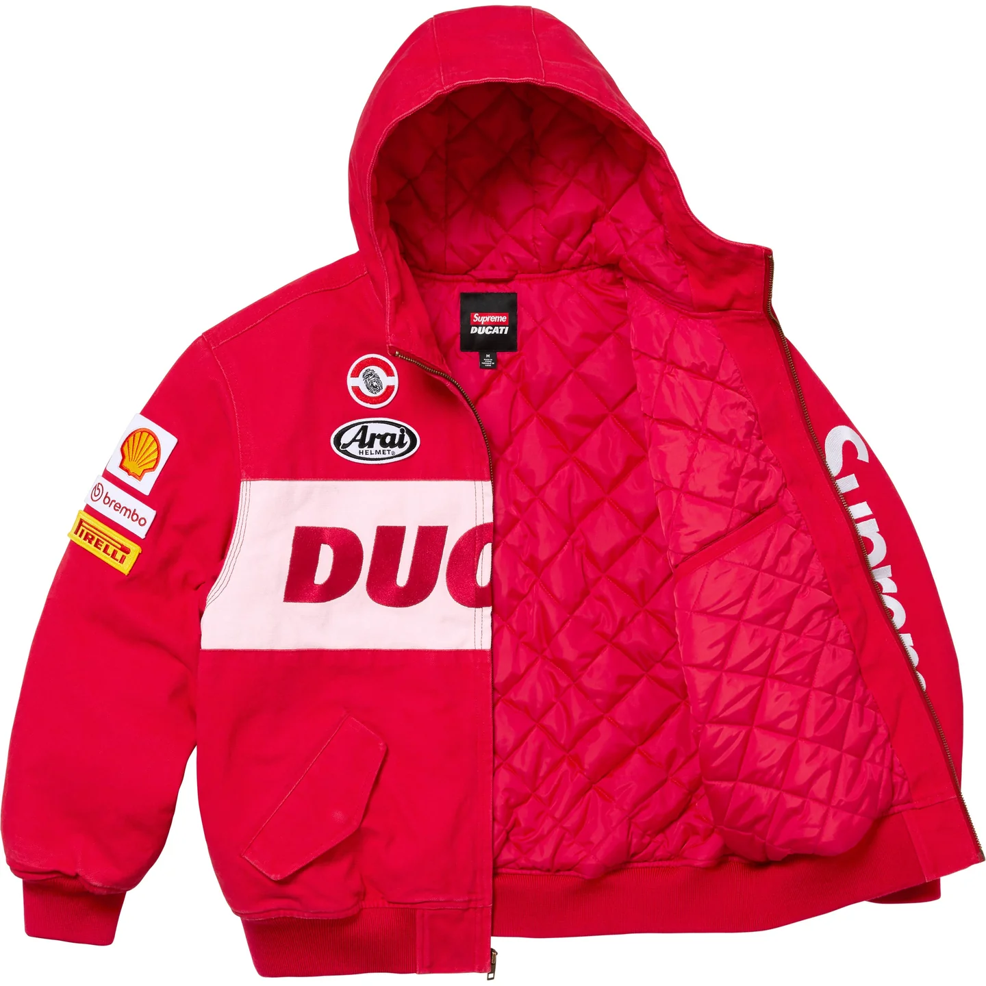 Supreme®/Ducati® Hooded Racing Jacket | Supreme 24ss