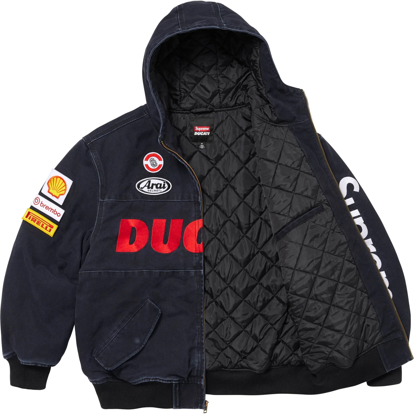 Supreme®/Ducati® Hooded Racing Jacket | Supreme 24ss