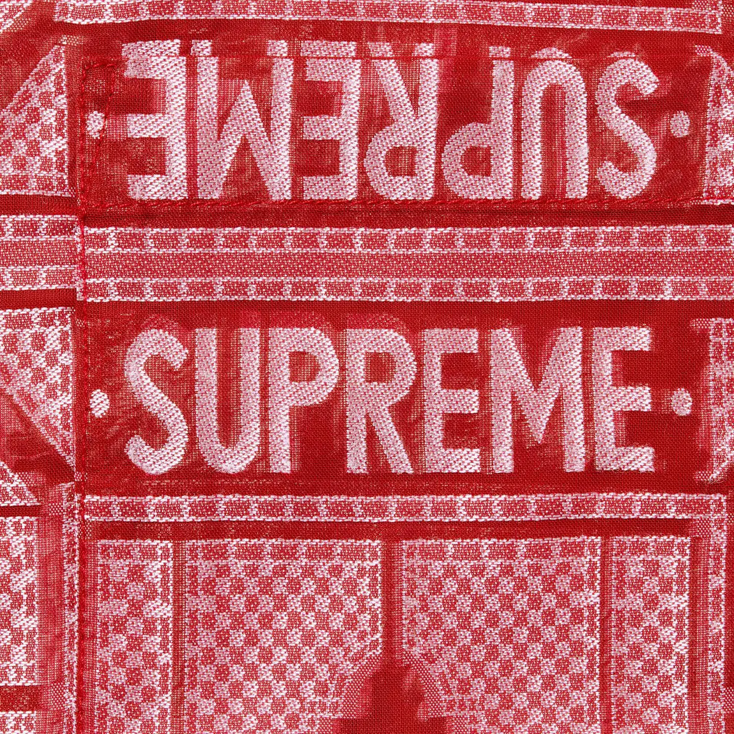 Supreme Tray Jacquard S/S Shirt