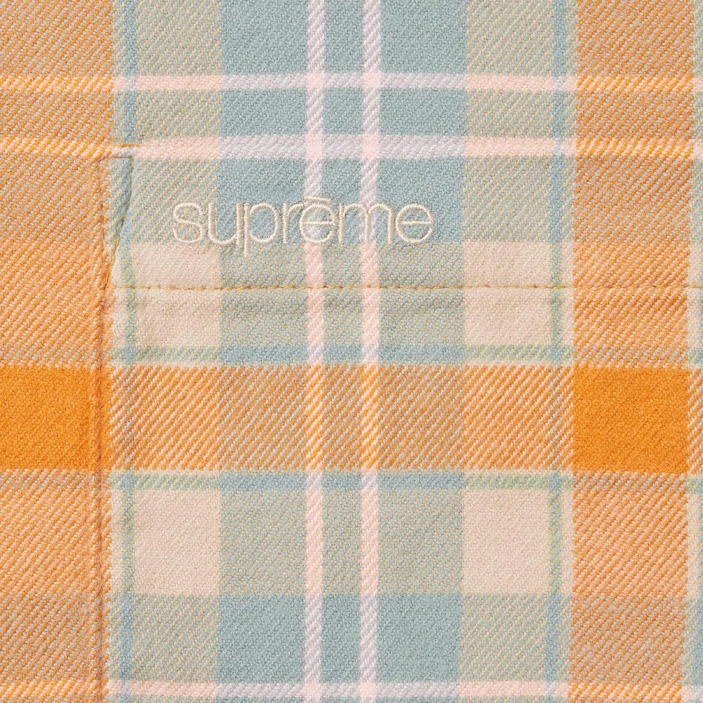 Supreme Plaid Flannel Shirt