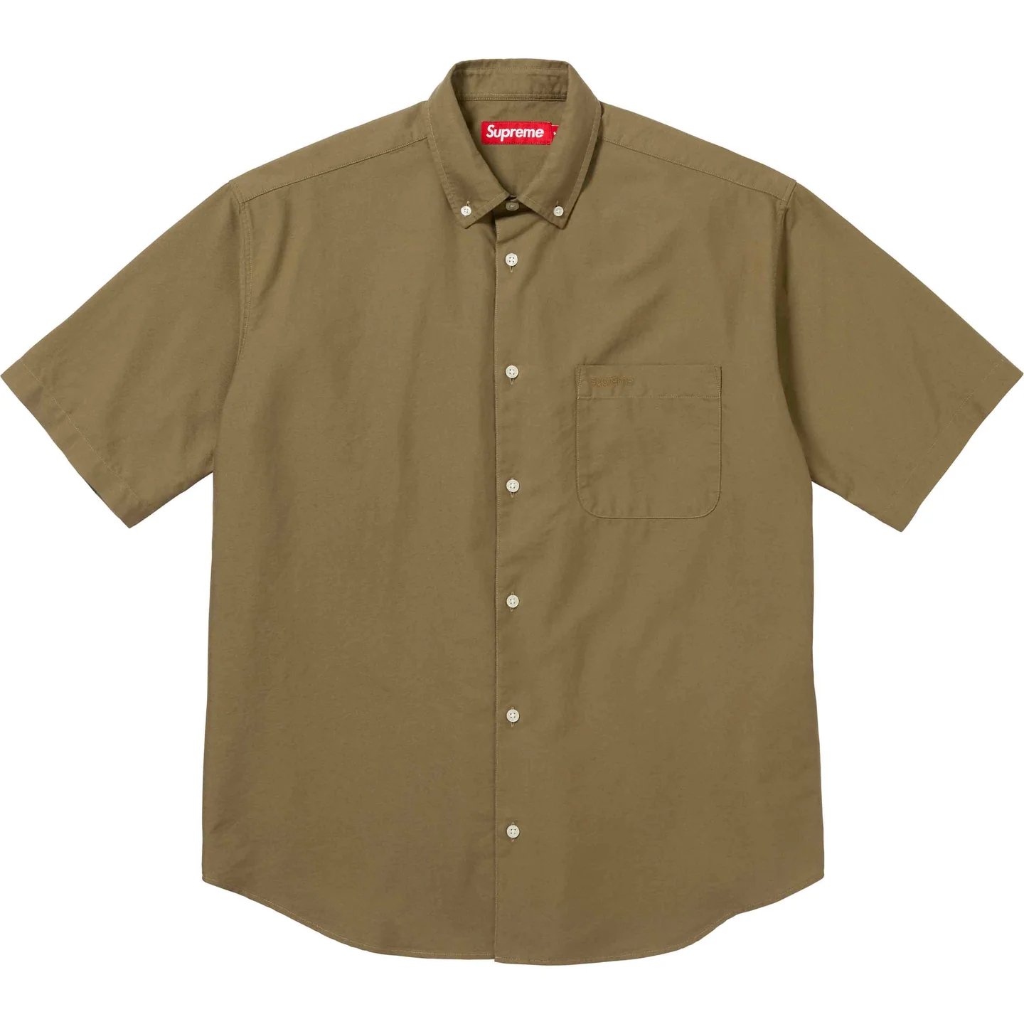 24SS Supreme Loose Fit S/S Oxford Shirtメンズ