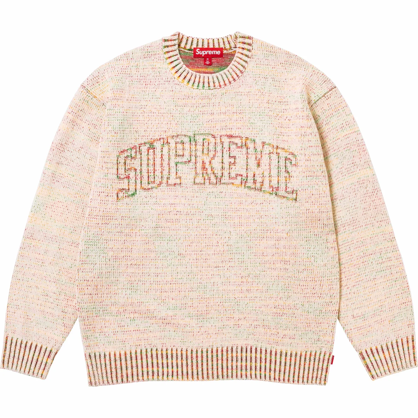 supreme 24SS Contrast Arc Sweater  M袖丈長袖