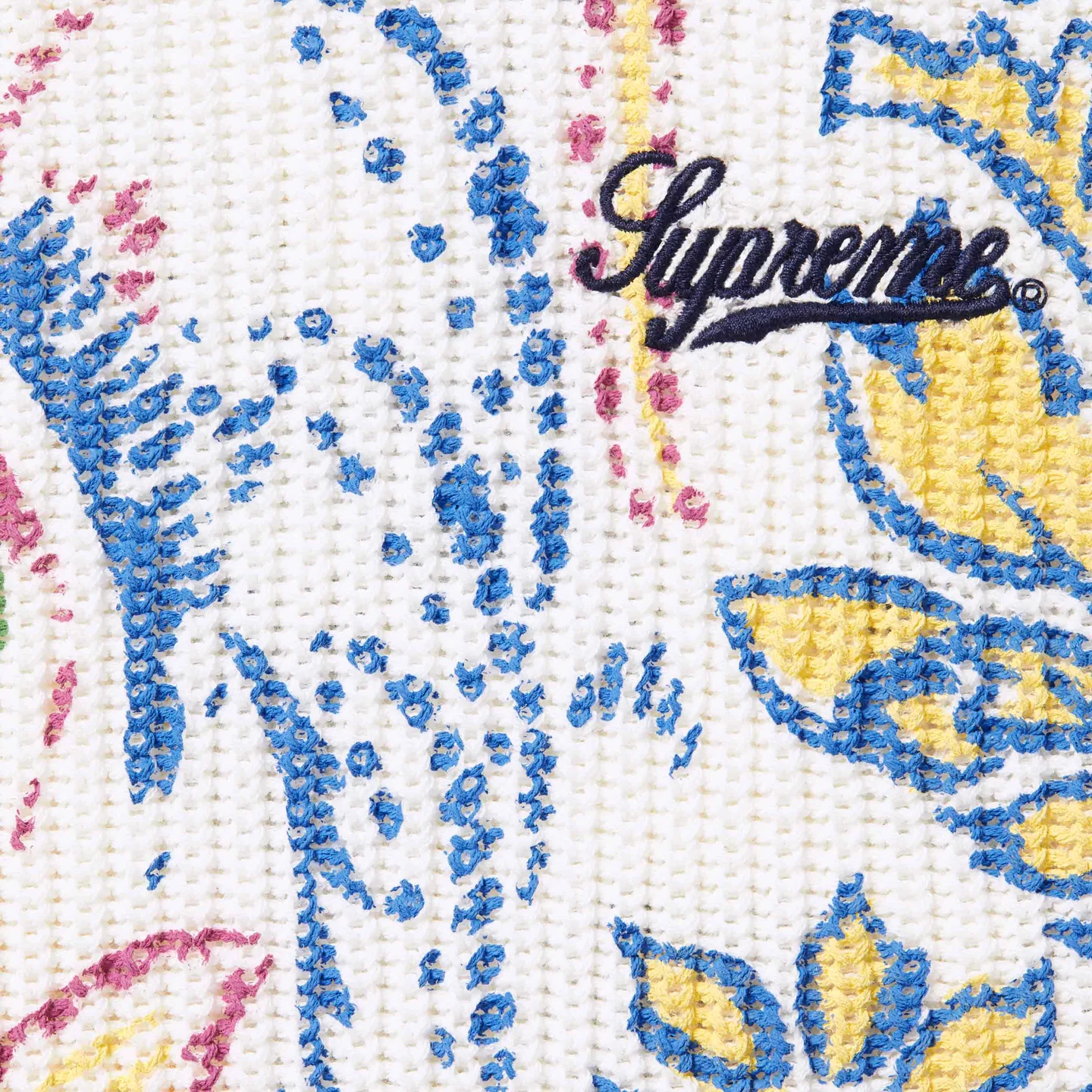 Printed Paisley Sweater | Supreme 24ss