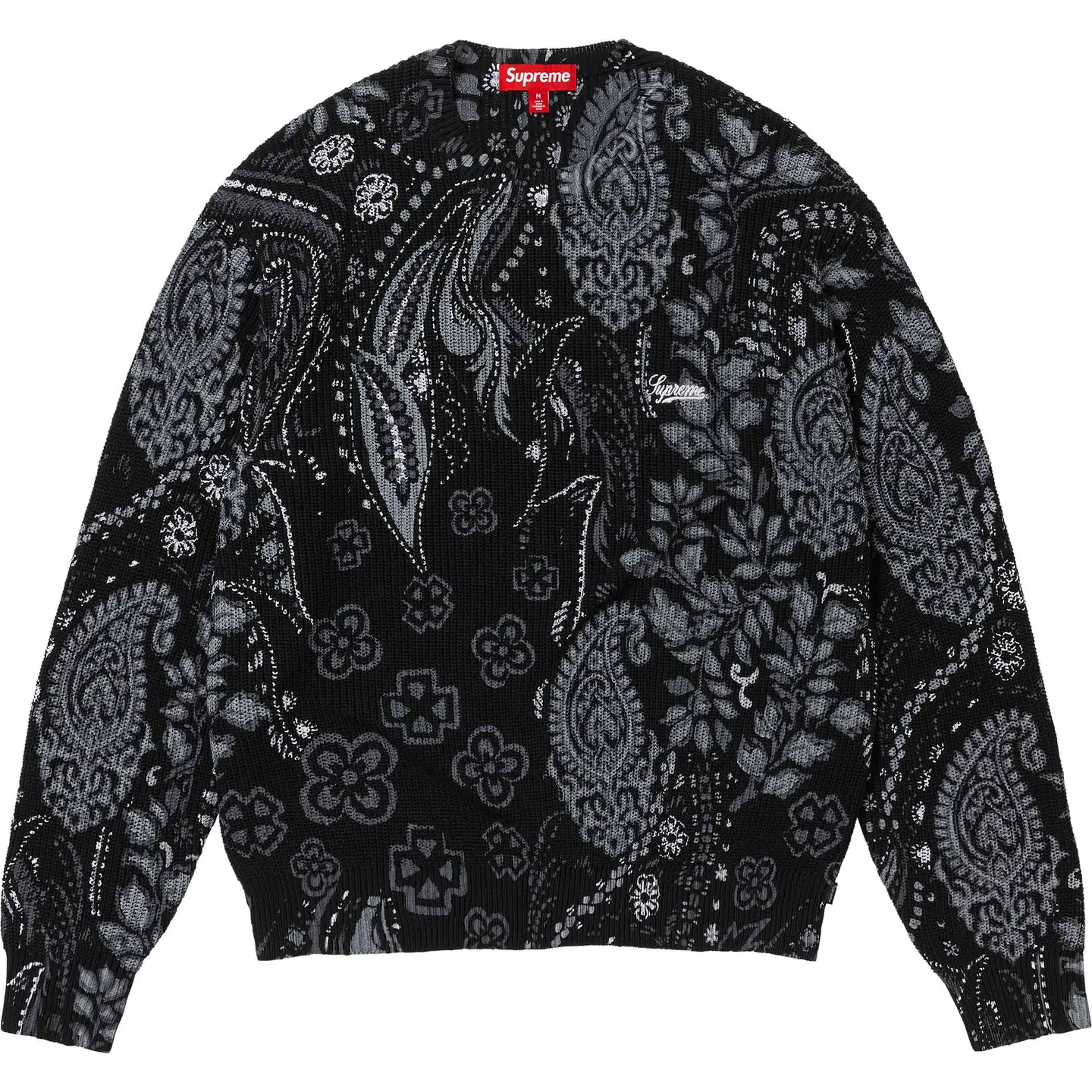 Supreme Printed Paisley Sweater