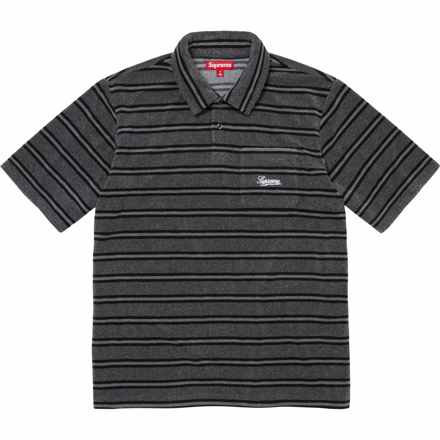 Supreme Stripe Terry S/S Polo