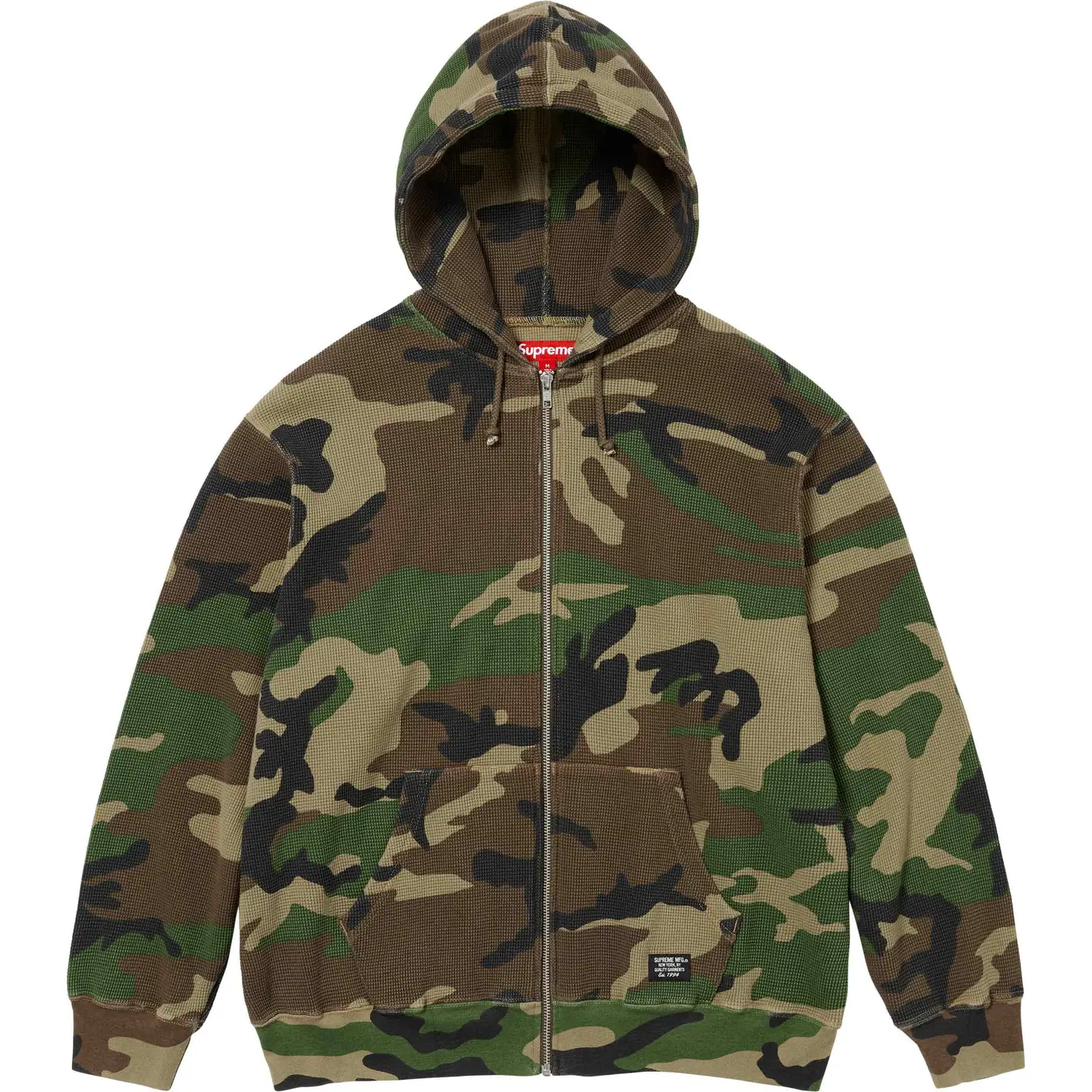 Supreme Hooded Zip Up Thermal Camo | camillevieraservices.com