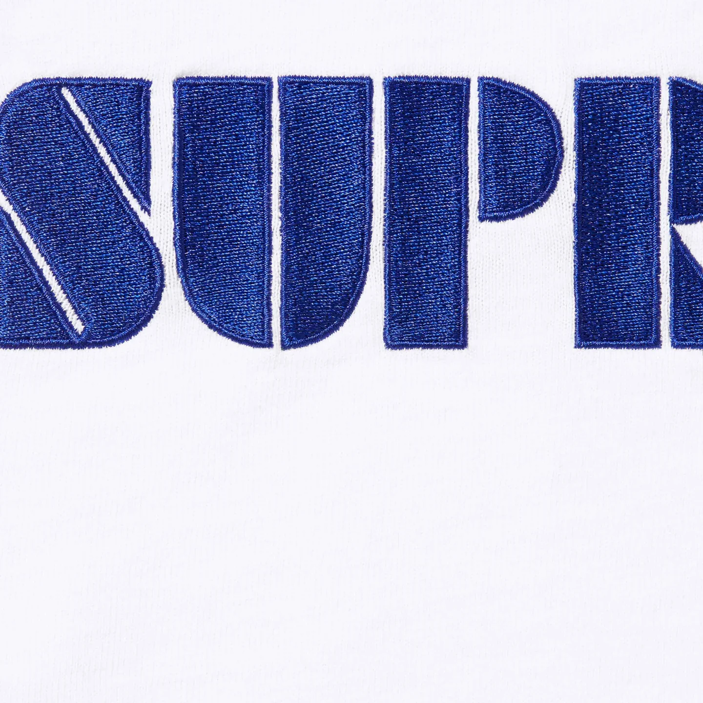 Supreme Stencil Embroidered S/S Top