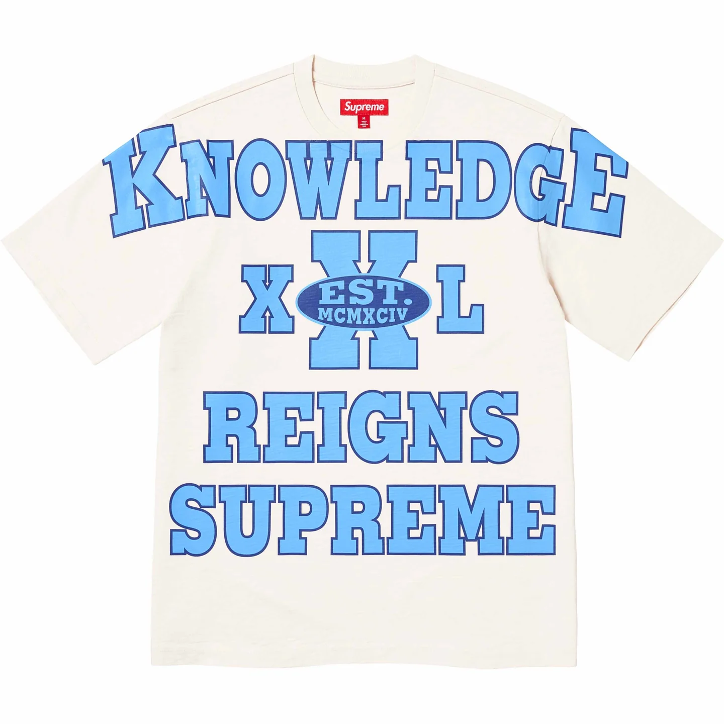 Supreme Overprint Knowledge S/S Top