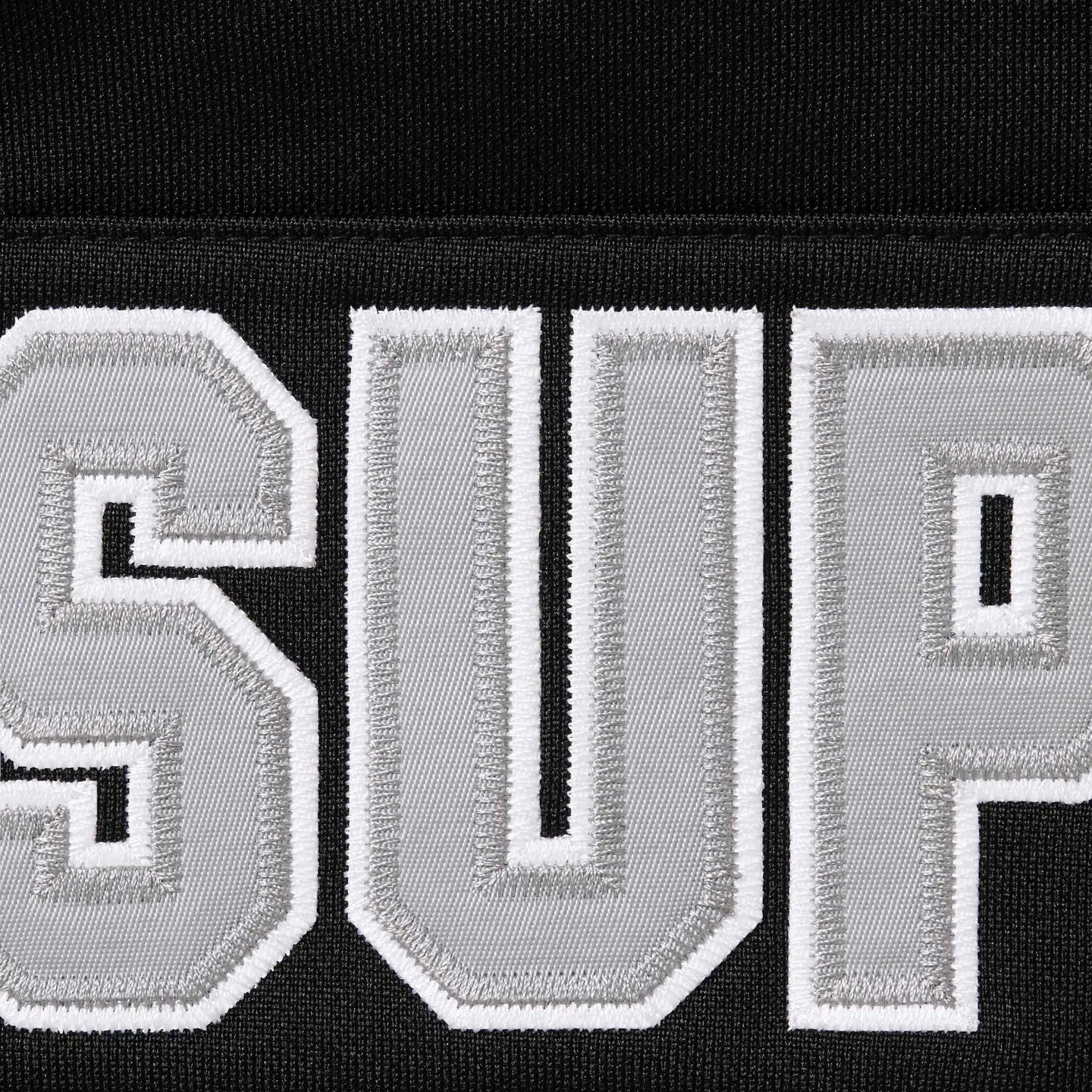 Supreme Football Zip Up Hooded Sweatshirt