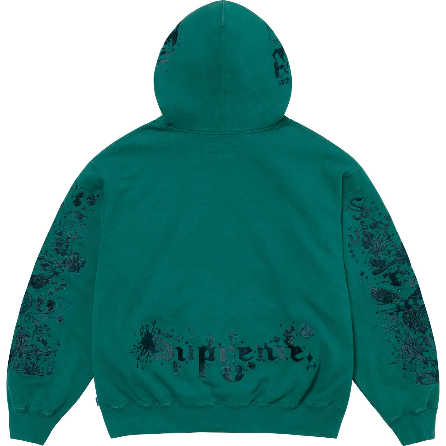 Supreme AOI Zip Up Hooded Sweatshirt