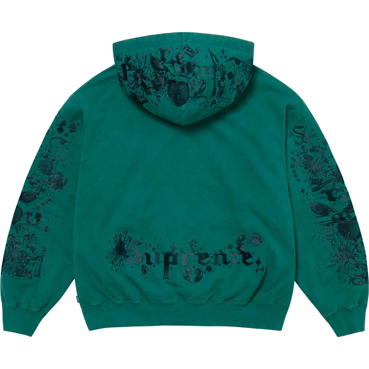 AOI Zip Up Hooded Sweatshirt | Supreme 24ss
